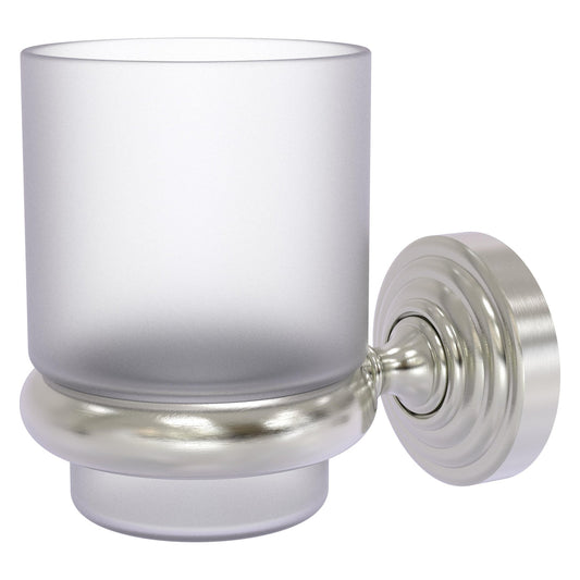 Allied Brass WP-66-SN Waverly Place Satin Nickel Wall-Mounted Tumbler Holder