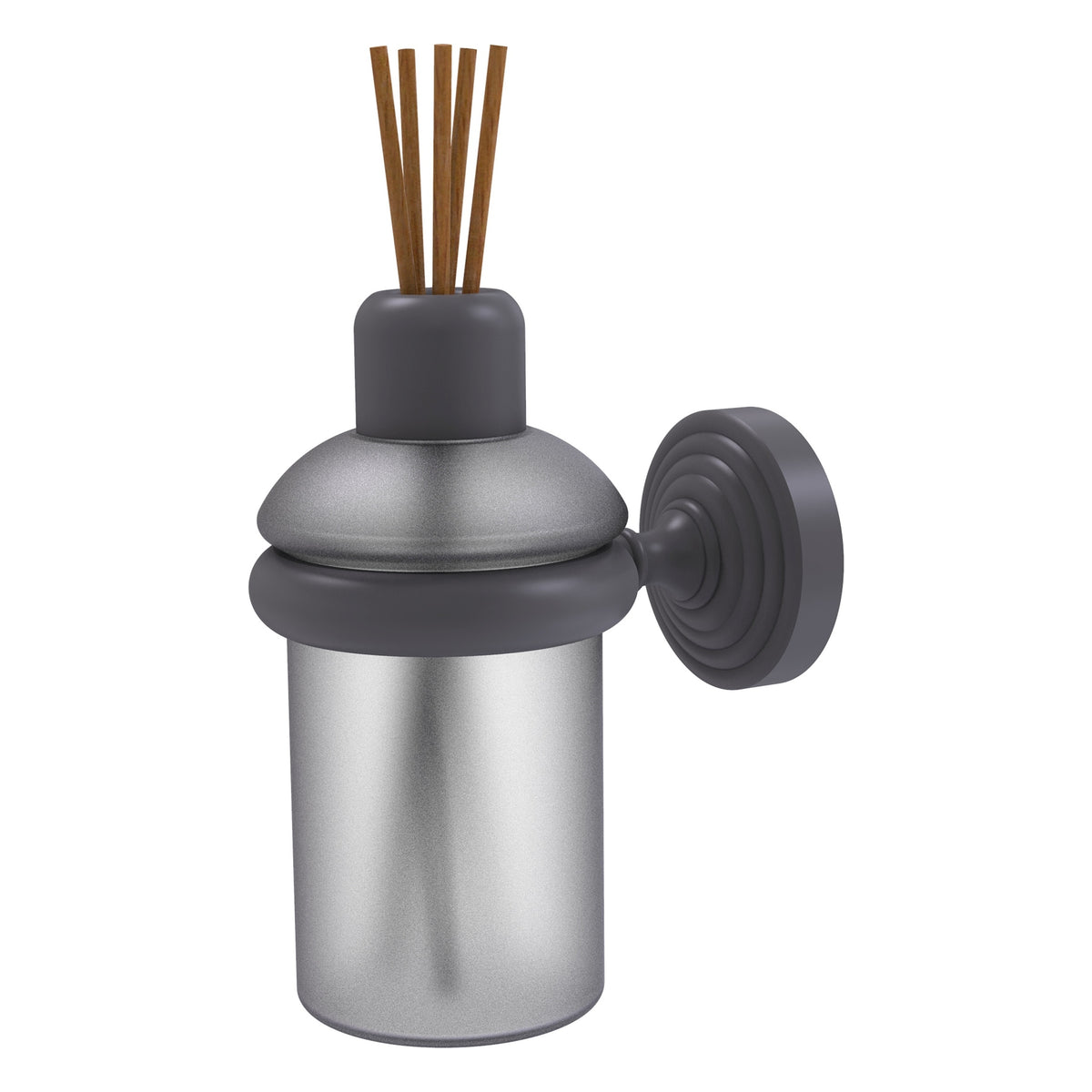 Allied Brass WP-69-GYM Waverly Place Matte Gray Wall-Mounted Scent Stick Holder