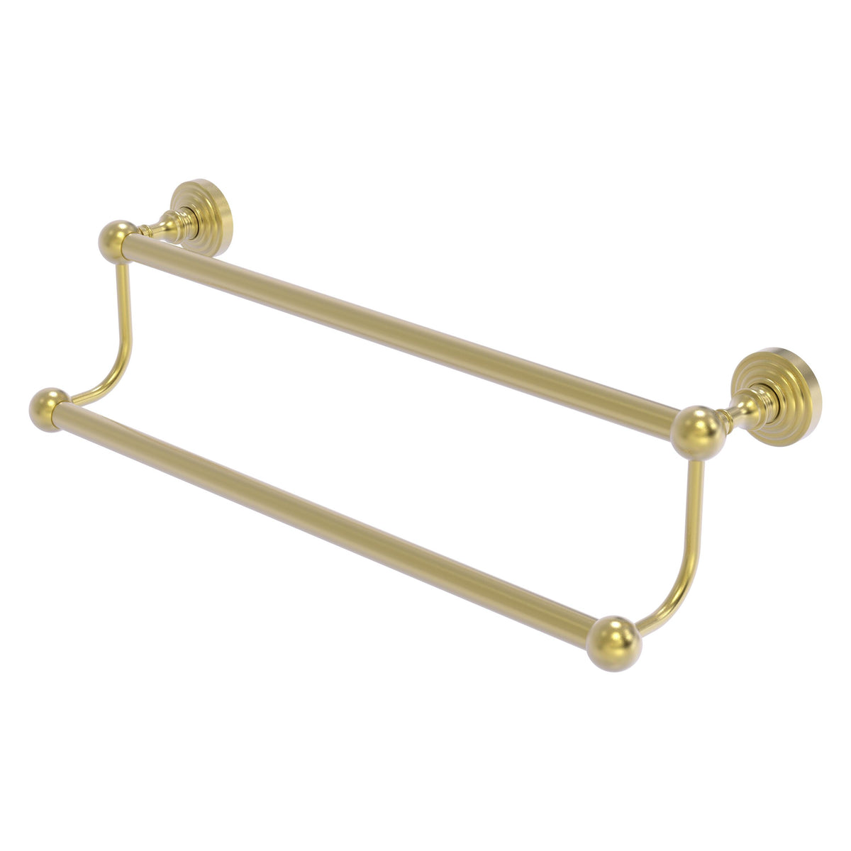 Allied Brass WP-72/36-SBR Waverly Place 36" Satin Brass Double Towel Bar