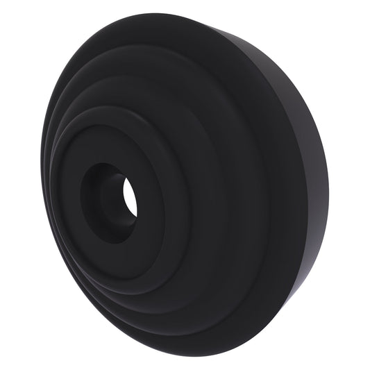 Allied Brass WP-98-BKM Waverly Place Matte Black Shower Curtain Rod Brackets