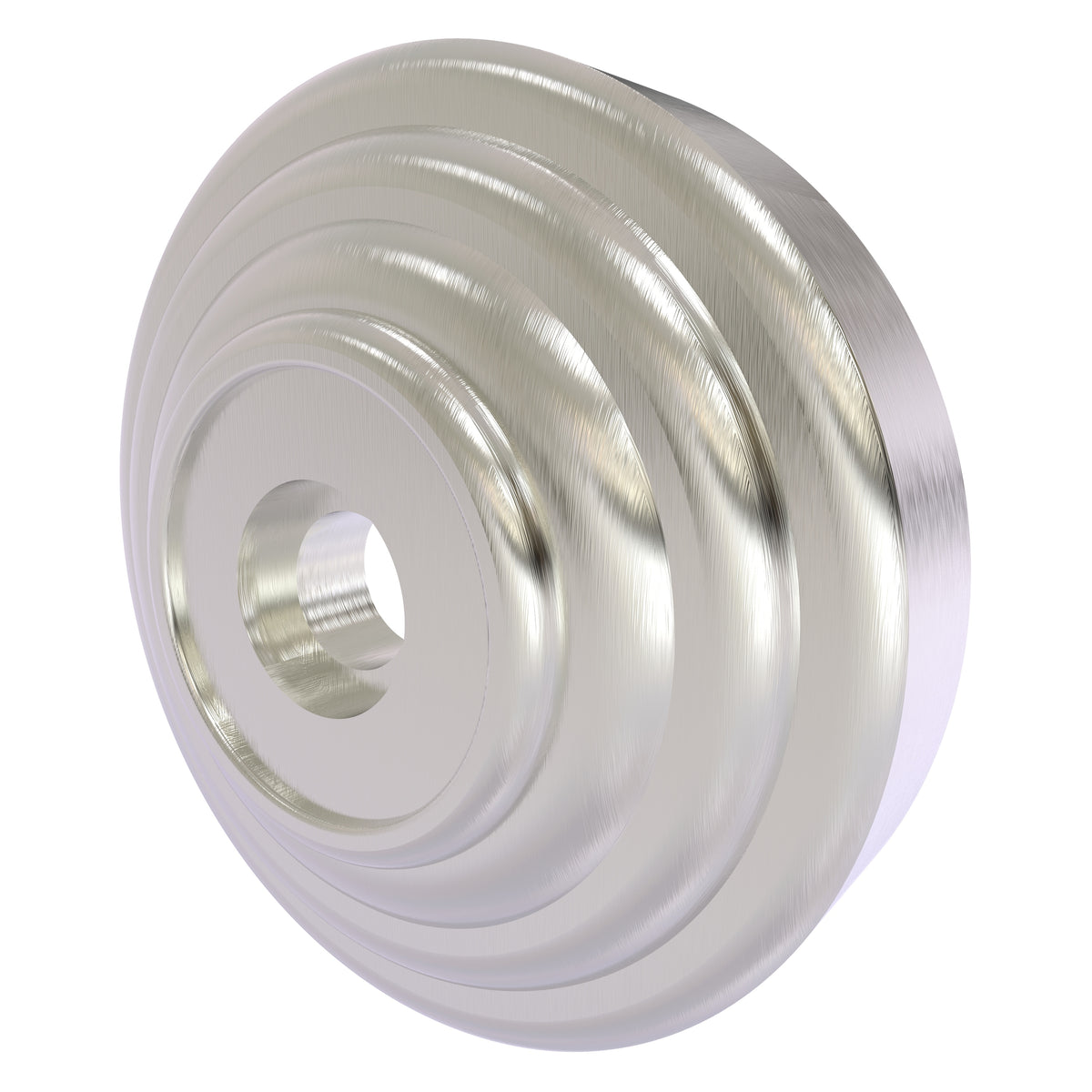 Allied Brass WP-98-SN Waverly Place Satin Nickel Shower Curtain Rod Brackets