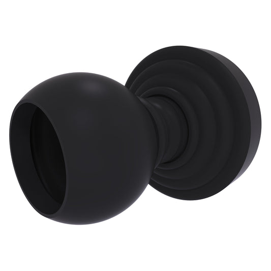 Allied Brass WP-99-BKM Waverly Place Matte Black Shower Curtain Rod Brackets