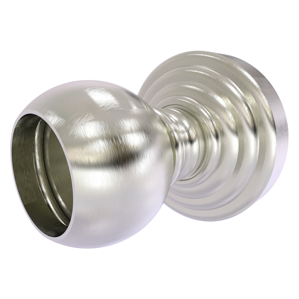 Allied Brass WP-99-SN Waverly Place Satin Nickel Shower Curtain Rod Brackets