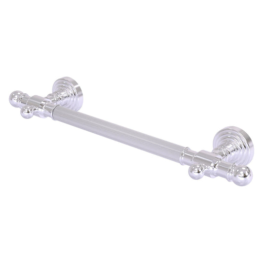 Allied Brass WP-GRR-16-SCH Waverly Place 16" Satin Chrome Reeded Grab Bar