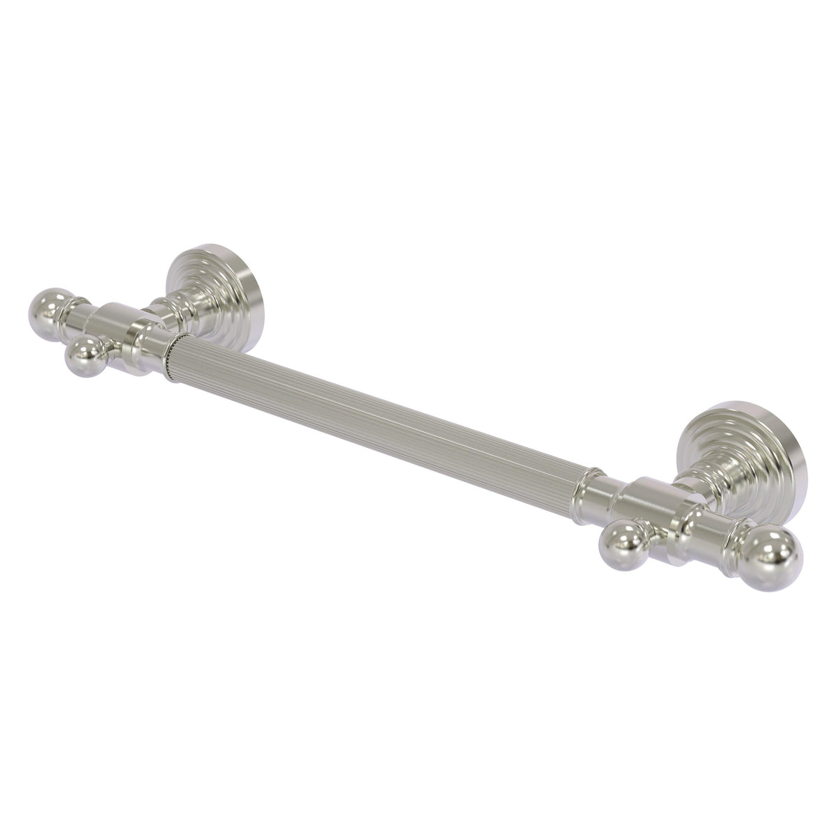 Allied Brass WP-GRR-32-SN Waverly Place 32" Satin Nickel Reeded Grab Bar