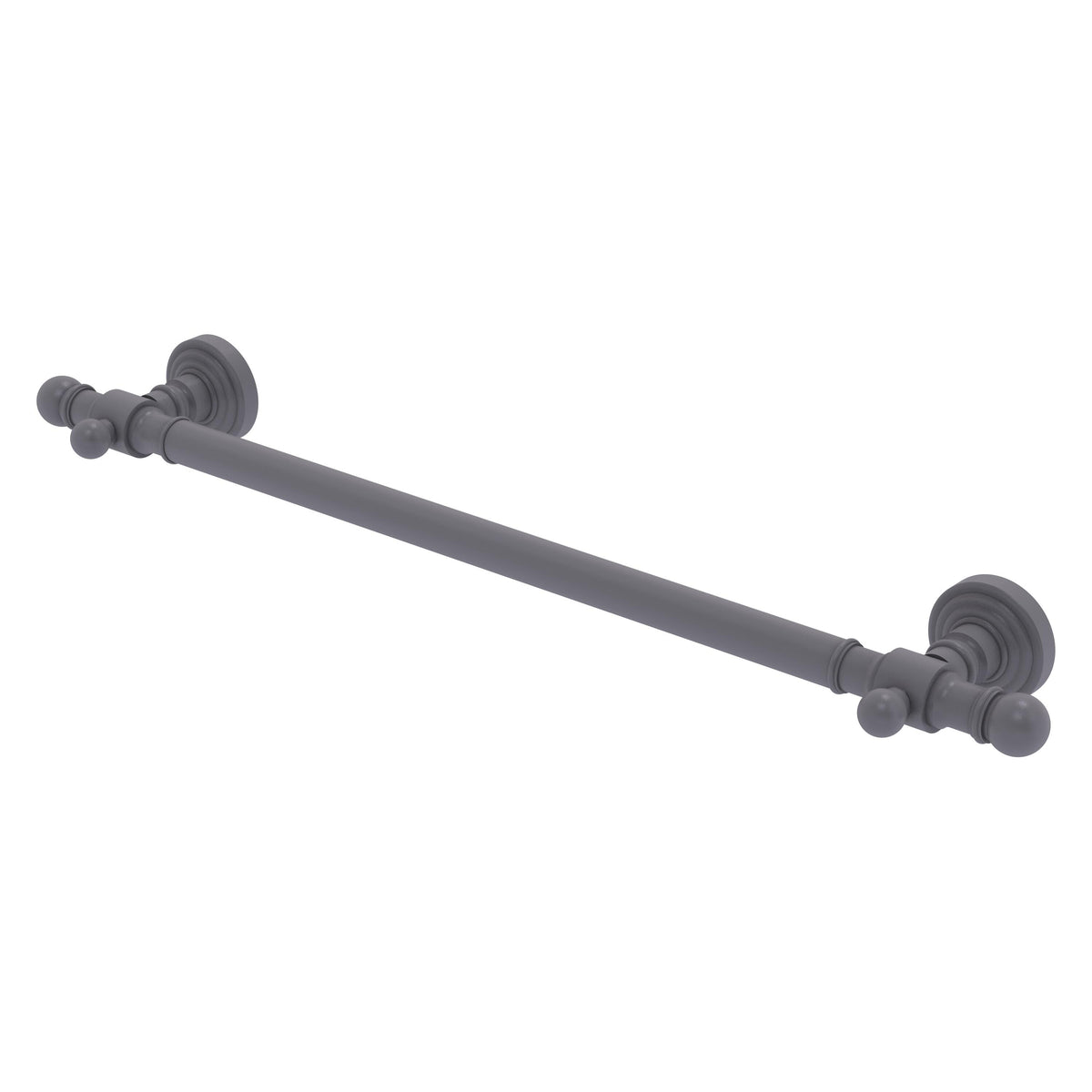 Allied Brass WP-GRS-16-GYM Waverly Place 16" Matte Gray Smooth Grab Bar