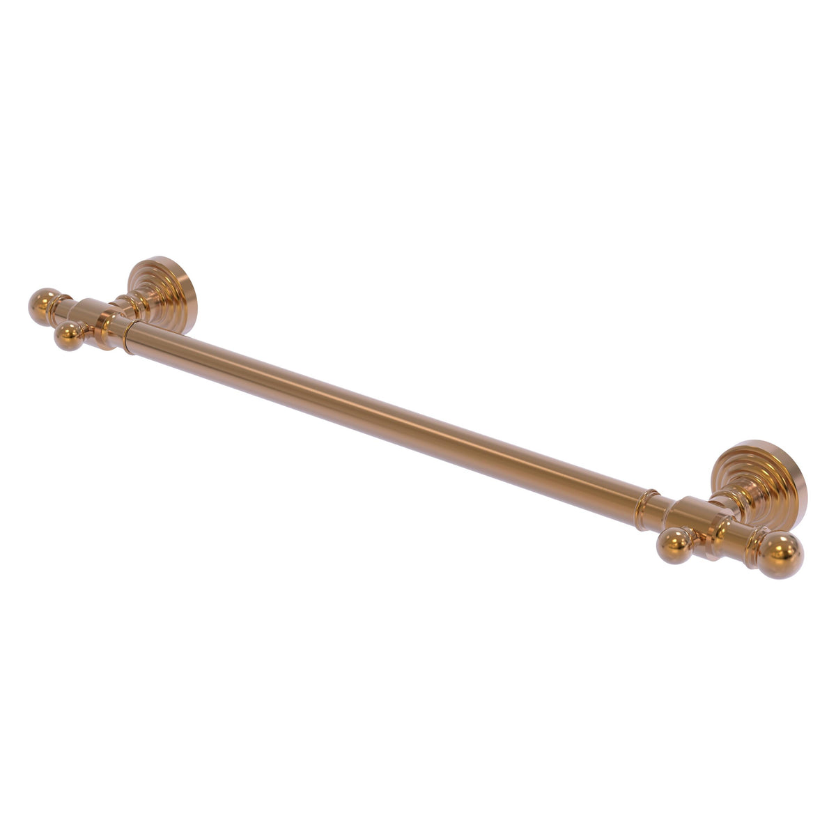 Allied Brass WP-GRS-24-BBR Waverly Place 24" Brushed Bronze Smooth Grab Bar