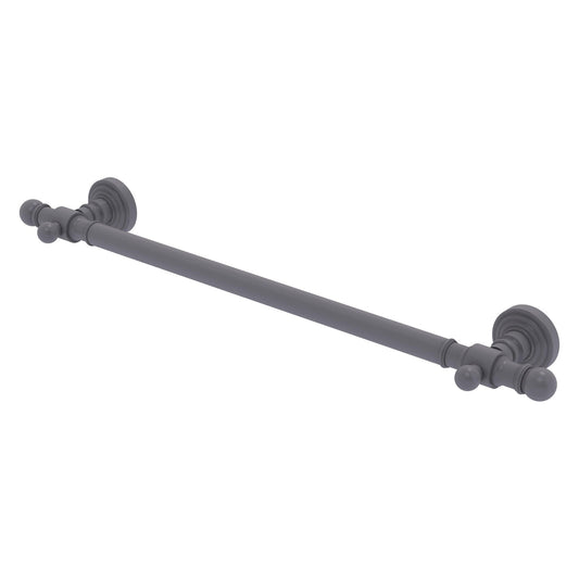 Allied Brass WP-GRS-24-GYM Waverly Place 24" Matte Gray Smooth Grab Bar