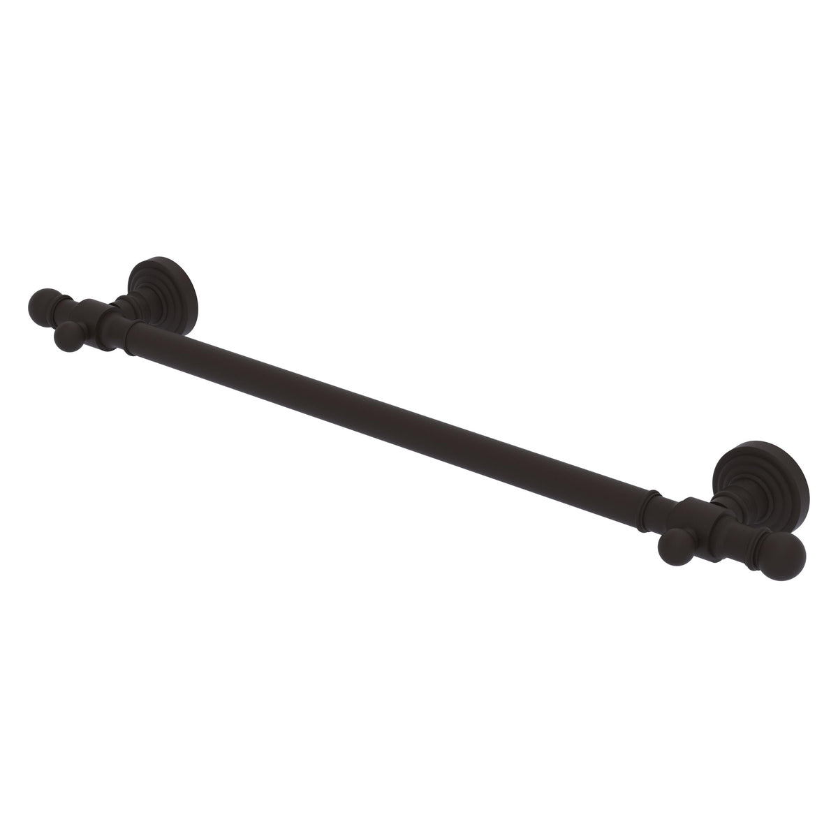 Allied Brass WP-GRS-24-ORB Waverly Place 24" Oil Rubbed Bronze Smooth Grab Bar