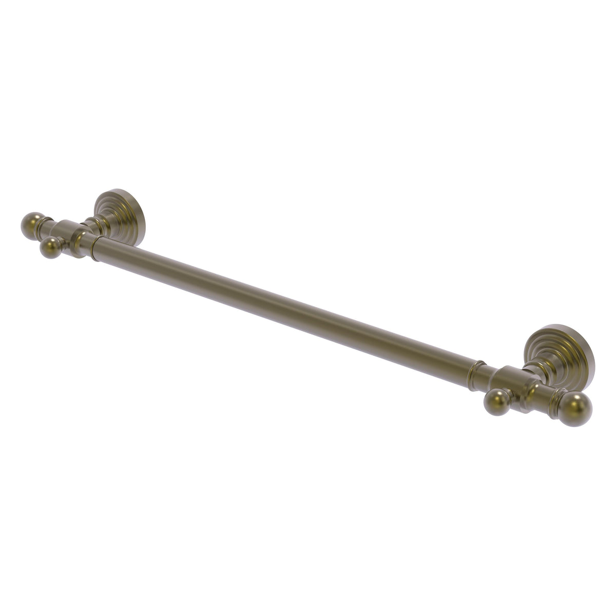 Allied Brass WP-GRS-32-ABR Waverly Place 32" Antique Brass Smooth Grab Bar