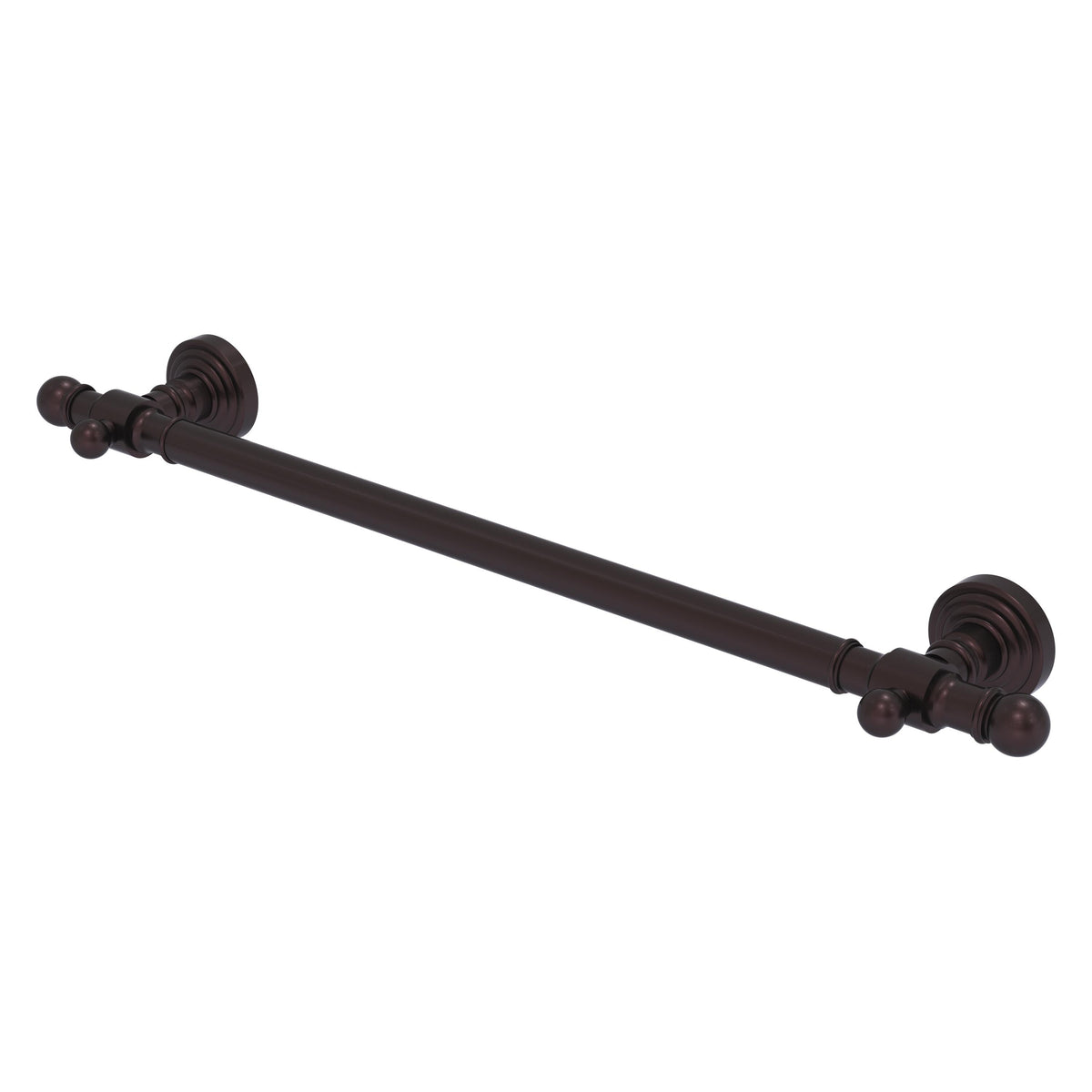 Allied Brass WP-GRS-36-ABZ Waverly Place 36" Antique Bronze Smooth Grab Bar