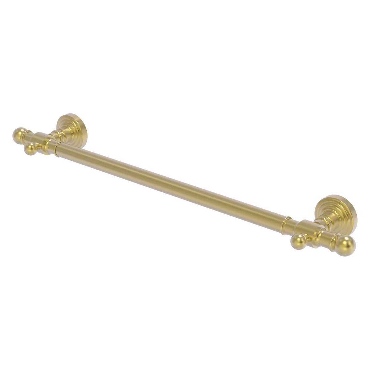 Allied Brass WP-GRS-36-SBR Waverly Place 36" Satin Brass Smooth Grab Bar