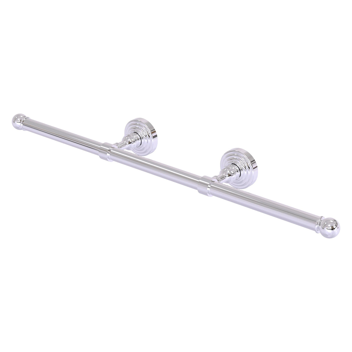 Allied Brass WP-GT-3-PC Waverly Place Polished Chrome Wall-Mounted Horizontal Guest Towel Holder