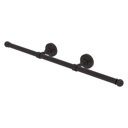 Allied Brass WP-GT-3-VB Waverly Place Venetian Bronze Wall-Mounted Horizontal Guest Towel Holder