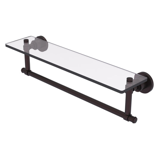 Allied Brass WS-1TB/22-ABZ Washington Square 22" Antique Bronze Glass Vanity Shelf