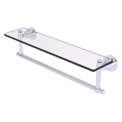 Allied Brass WS-1TB/22-PC Washington Square 22" Polished Chrome Glass Vanity Shelf