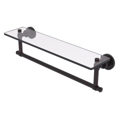 Allied Brass WS-1TB/22-VB Washington Square 22" Venetian Bronze Glass Vanity Shelf