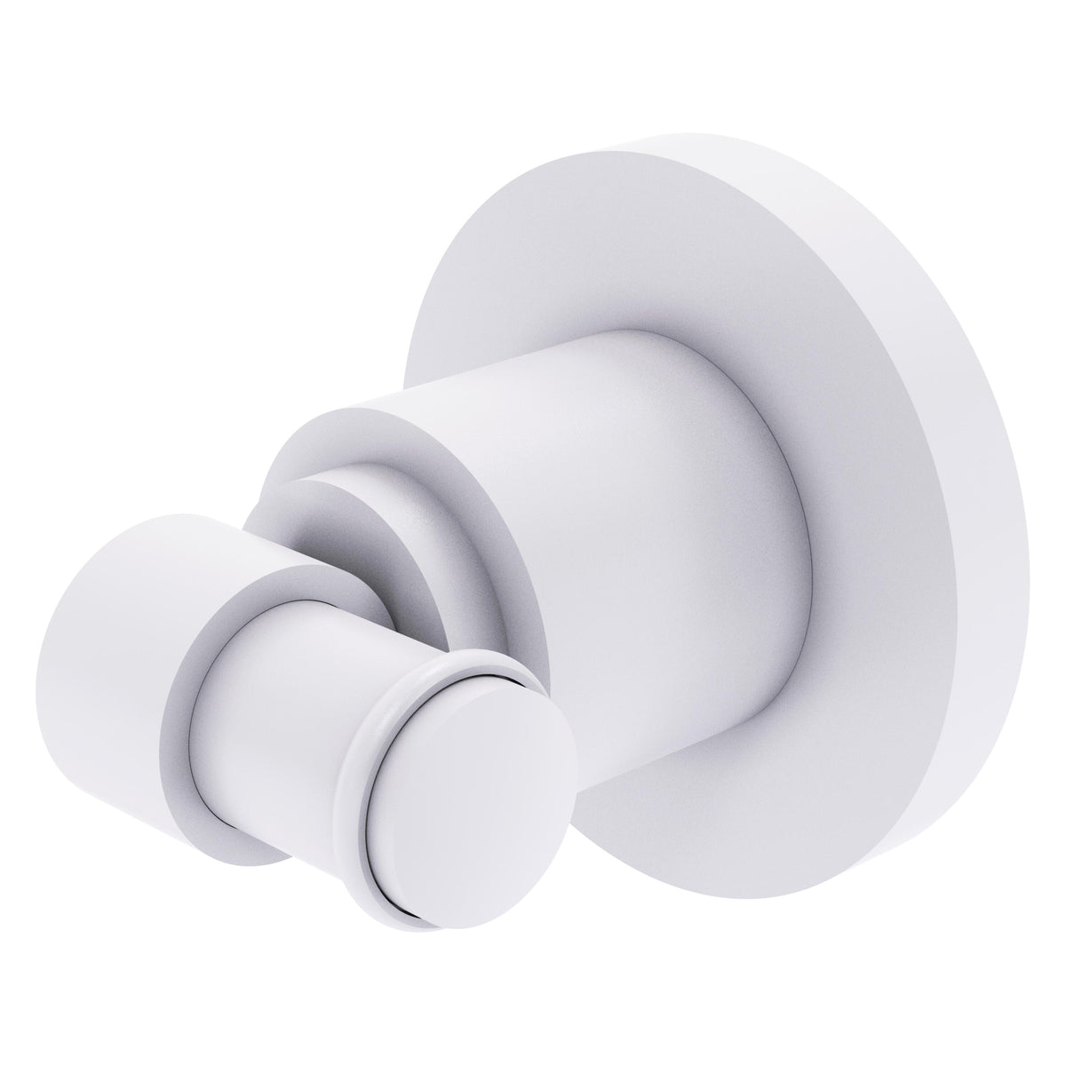 Allied Brass WS-20-WHM Washington Square Matte White Robe Hook