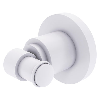 Allied Brass WS-20-WHM Washington Square Matte White Robe Hook