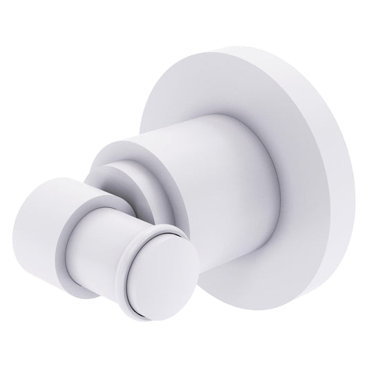 Allied Brass WS-20-WHM Washington Square Matte White Robe Hook
