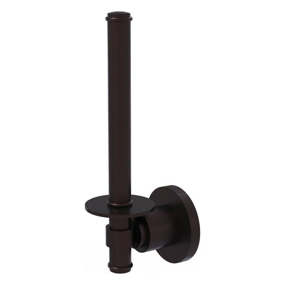 Allied Brass WS-24U-ABZ Washington Square Antique Bronze Upright Toilet Tissue Holder