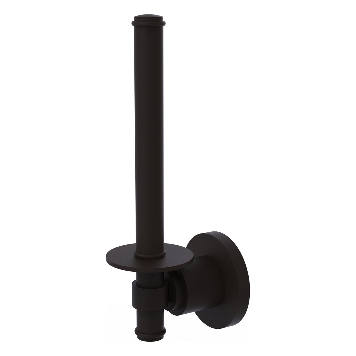 Allied Brass WS-24U-ORB Washington Square Oil Rubbed Bronze Upright Toilet Tissue Holder