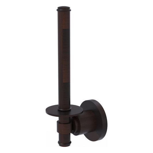 Allied Brass WS-24U-VB Washington Square Venetian Bronze Upright Toilet Tissue Holder