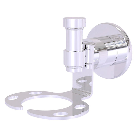 Allied Brass WS-26-PC Washington Square Polished Chrome Tumbler and Toothbrush Holder
