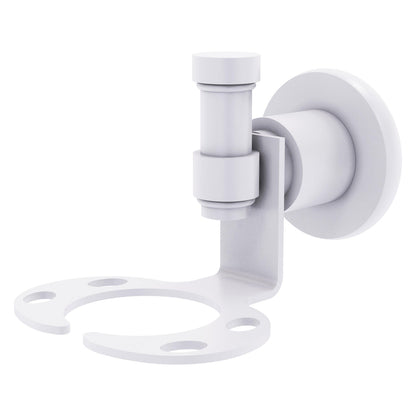 Allied Brass WS-26-WHM Washington Square Matte White Tumbler and Toothbrush Holder