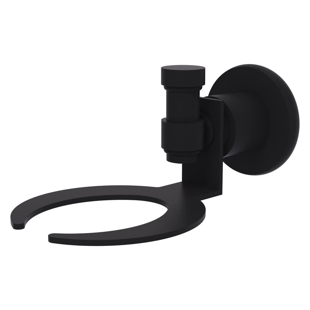 Allied Brass WS-32-BKM Washington Square Matte Black Wall-Mounted Soap Dish