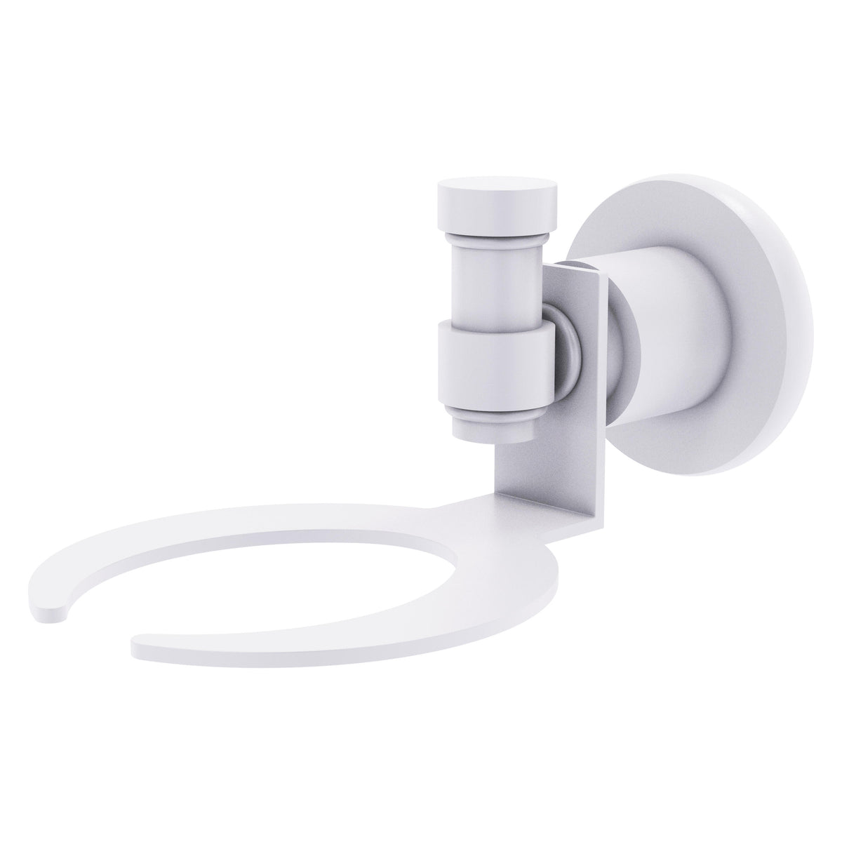 Allied Brass WS-32-WHM Washington Square Matte White Wall-Mounted Soap Dish
