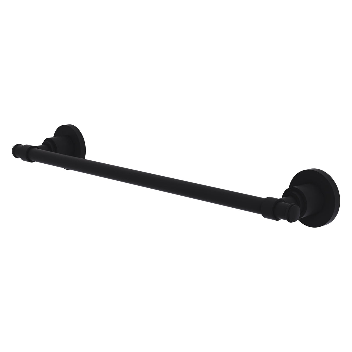 Allied Brass WS-41/24-BKM Washington Square 24" Matte Black Towel Bar