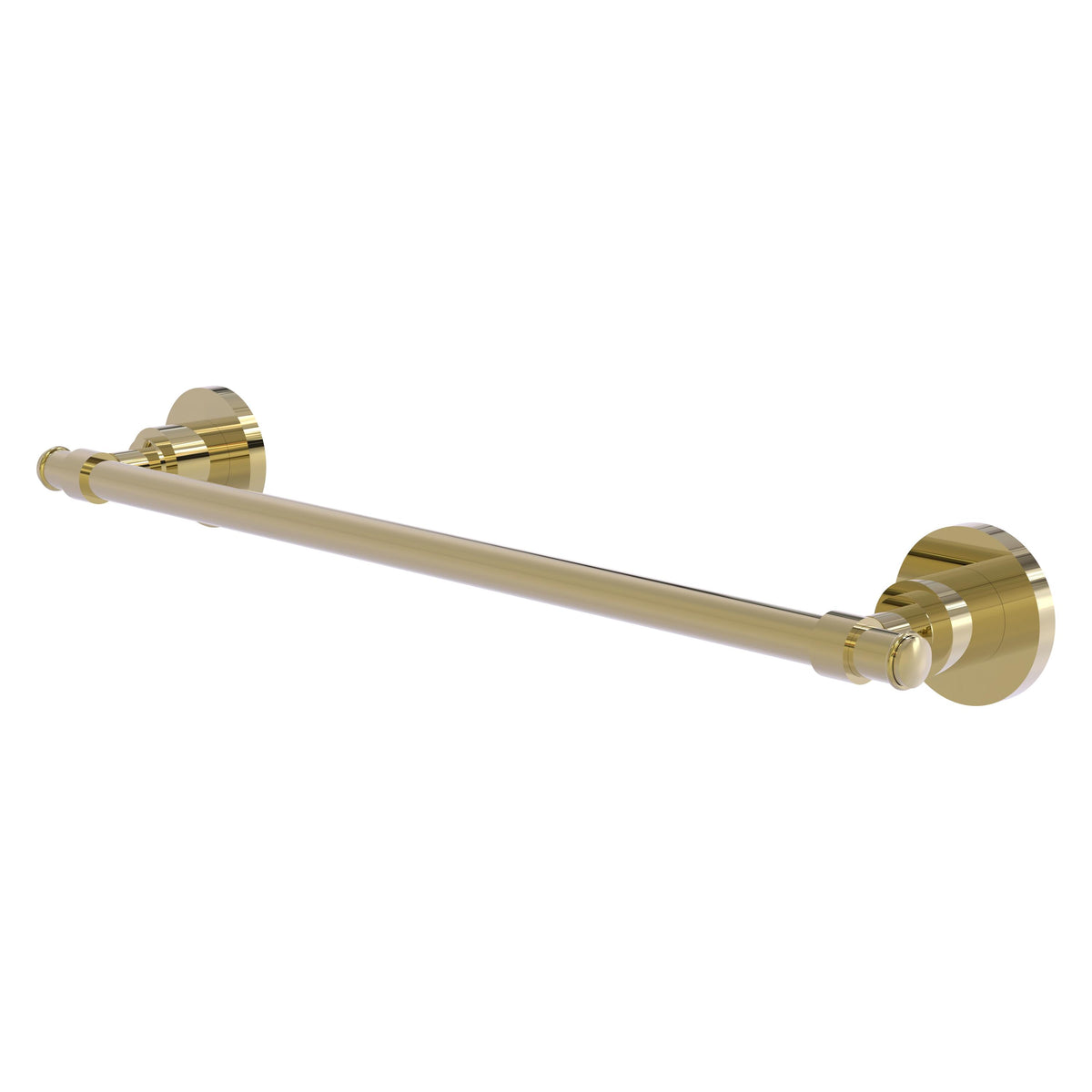 Allied Brass WS-41/36-UNL Washington Square 36" Unlacquered Brass Towel Bar