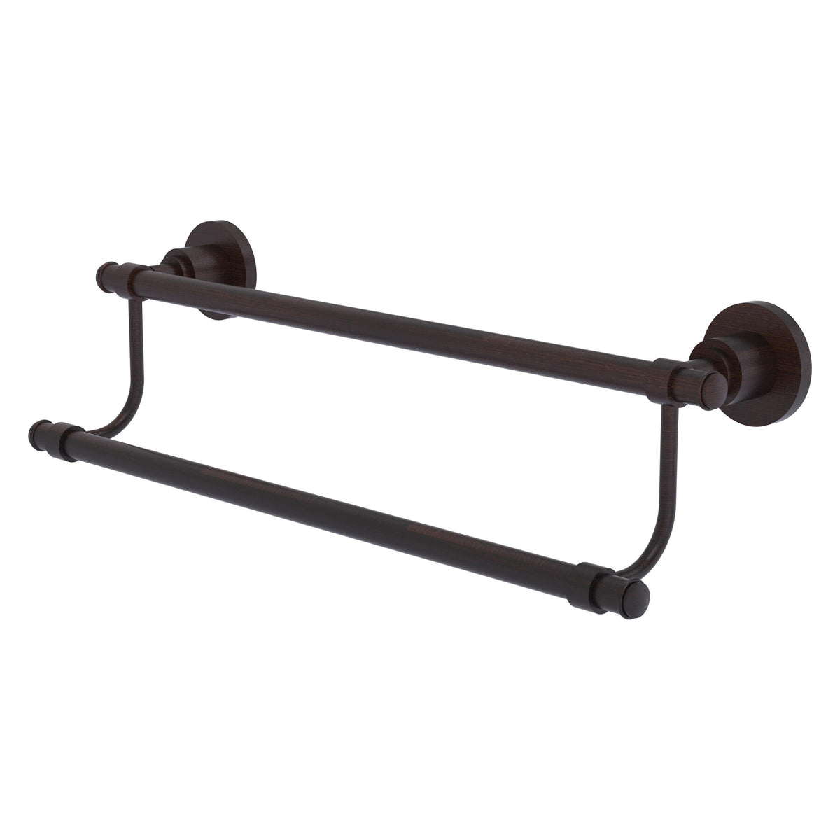 Allied Brass WS-72/18-VB Washington Square 18" Double Venetian Bronze Towel Bar
