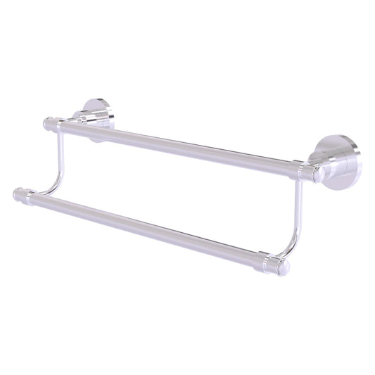 Allied Brass WS-72/24-SCH Washington Square 24" Double Satin Chrome Towel Bar