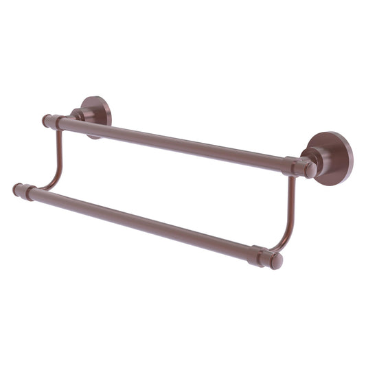 Allied Brass WS-72/30-CA Washington Square 30" Double Antique Copper Towel Bar
