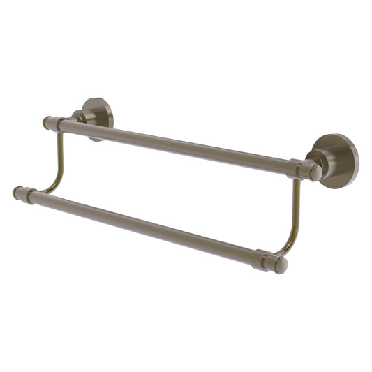 Allied Brass WS-72/36-ABR Washington Square 36" Double Antique Brass Towel Bar