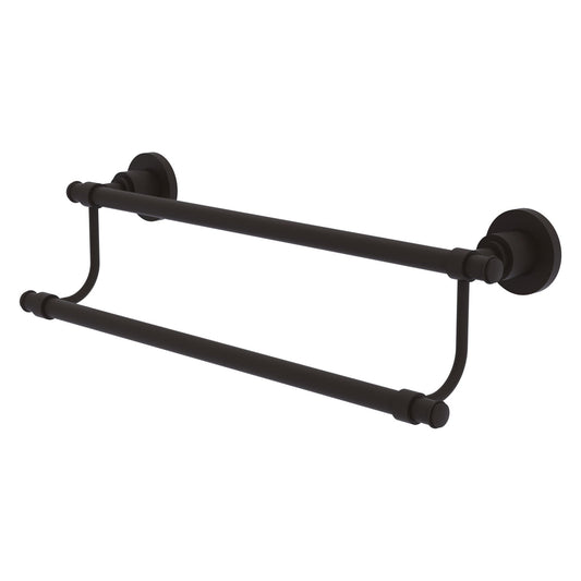Allied Brass WS-72/36-ORB Washington Square 36" Double Oil Rubbed Bronze Towel Bar