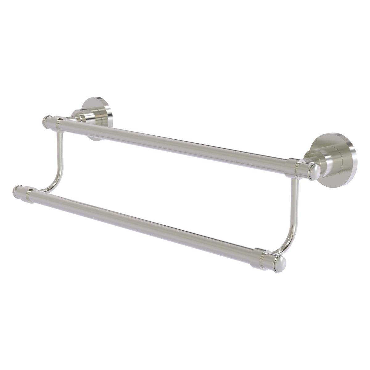 Allied Brass WS-72/36-SN Washington Square 36" Double Satin Nickel Towel Bar