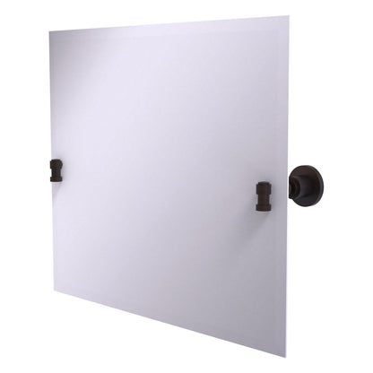 Allied Brass WS-93-VB Washington Square Venetian Bronze Frameless Landscape Rectangular Tilt Wall Mirror With Beveled Edge