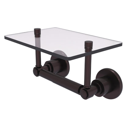 Allied Brass WS-GLT-24-ABZ Washington Square 2-Post Antique Bronze Toilet Tissue Holder