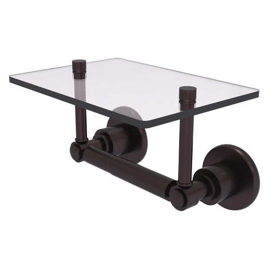 Allied Brass WS-GLT-24-ABZ Washington Square 2-Post Antique Bronze Toilet Tissue Holder