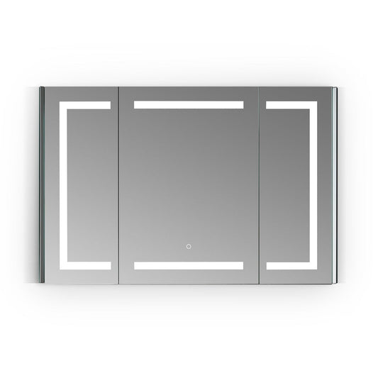 Altair Bojano 48" Rectangle Surface-Mount/Recessed LED Medicine Cabinet