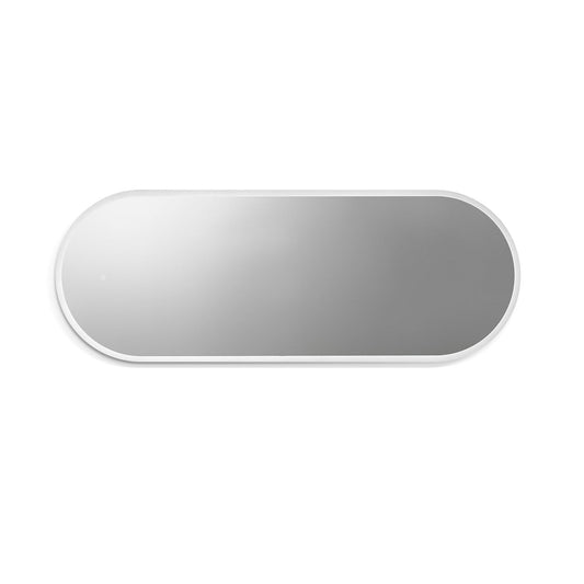 Altair Borgo 22" x 60" Oval Wall-Mounted LED Mirror