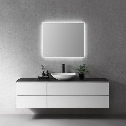 Altair Cassano 36" Rectangle Wall-Mounted LED Mirror