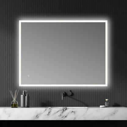 Altair Cassano 40" Rectangle Wall-Mounted LED Mirror