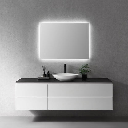 Altair Cassano 40" Rectangle Wall-Mounted LED Mirror