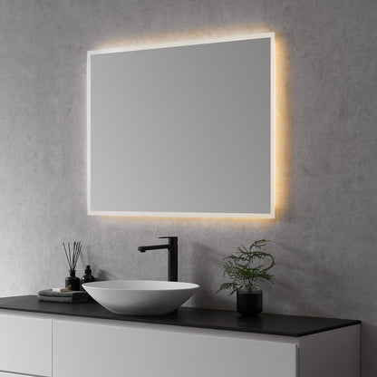 Altair Cassano 40" Rectangle Wall-Mounted LED Mirror