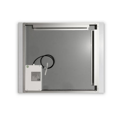 Altair Cosenza 36" Rectangle Acrylic Frame Wall-Mounted LED Mirror