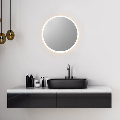 Altair Dimora 24" Round Wall-Mounted LED Mirror